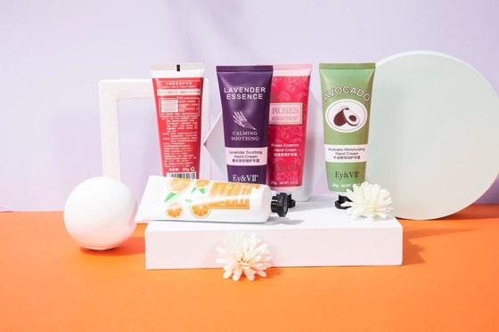 Máquina llenadora y selladora de tubos blandos PLC 30-50 piezas/min para productos lácteos