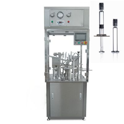 Máquina de llenado de jeringa precargada para optimizar la línea de producción