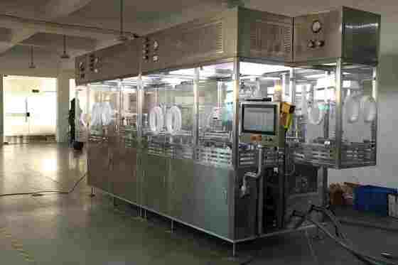 Automatic Prefilled Syringe Pfs Vacuum Filling Stoppering Machine