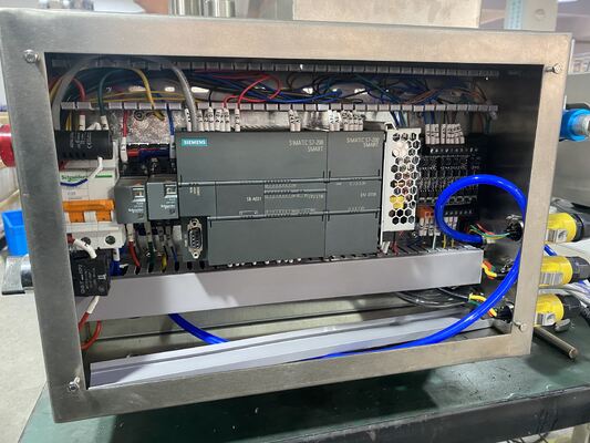 Máquina de llenado de jeringa de pasta de crema neumática de alta viscosidad de 2 ml de espesor de gel precargado semiautomático