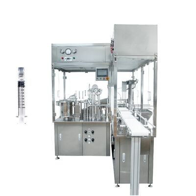 Máquina automática de llenado de vacío para jeringa precargada