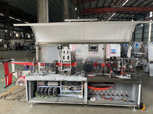 Máquina automática de embalaje de tejidos húmedos de hoja única 3/4 de sellado lateral de bolsas de embalaje para hotel