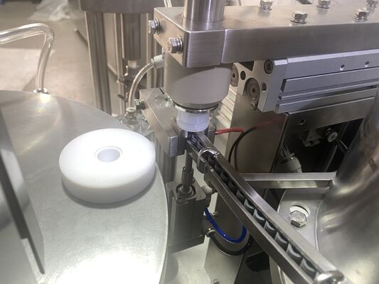 Máquina de llenado de jeringas para vacunas, tapado, taponado, señuelo, cierre y llenado de pasta dental en gel cosmético de alta viscosidad