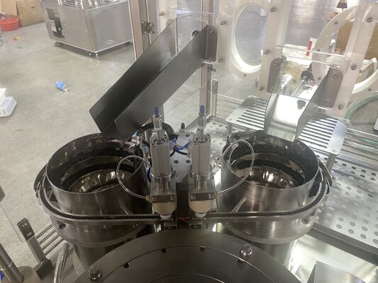 Máquina automática de llenado de vacío para jeringa precargada