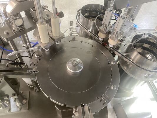 Máquina automática de llenado de vacío para jeringa precargada