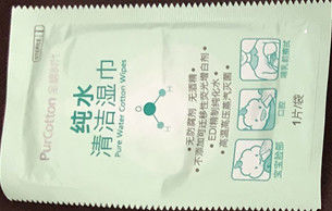 Trapos mojados multifuncionales máquina, empaquetadora de limpieza de los trapos de la lente de los vidrios