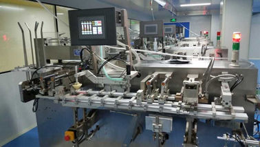 Máquina facial semi automática del paquete del plegamiento y del lacre de la máscara para la fábrica de los cosméticos