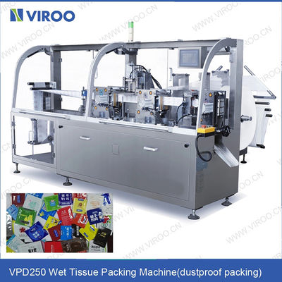 120bags/Min Packing Alcohol Pad Wet limpia la máquina