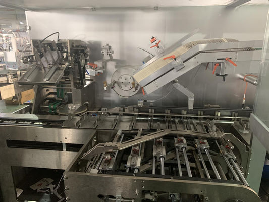 La línea de encuadernación de la medicina del PLC entrelazó la máquina de encuadernación continua de la puerta