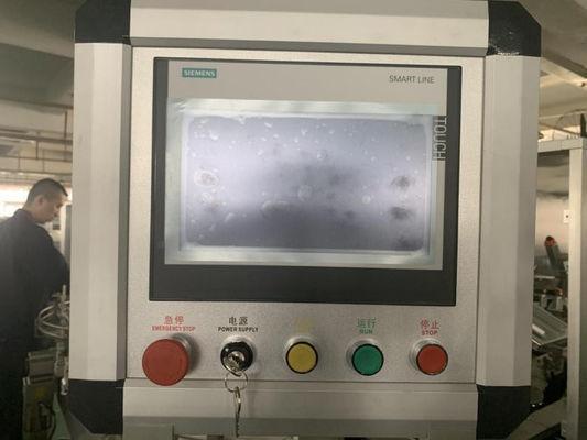 El PLC automático de la empaquetadora de la caja de AISI 304 controló 120 cajas/minuto