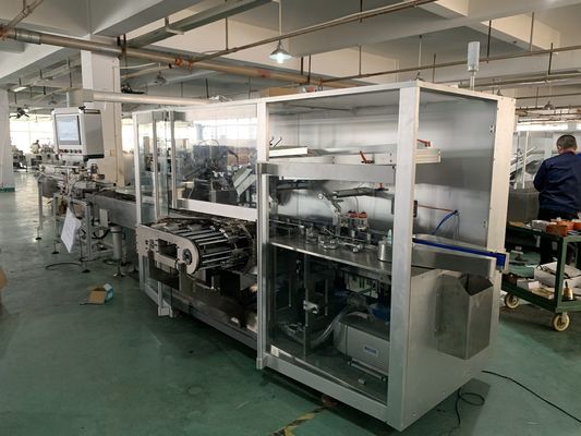 máquina de encuadernación del tubo del doblez de 120pcs/Min Pharmaceutical Cartoning Machine 4