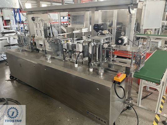Trapos mojados del cojín del alcohol que hacen aspecto del artículo del panel táctil del PLC de la máquina
