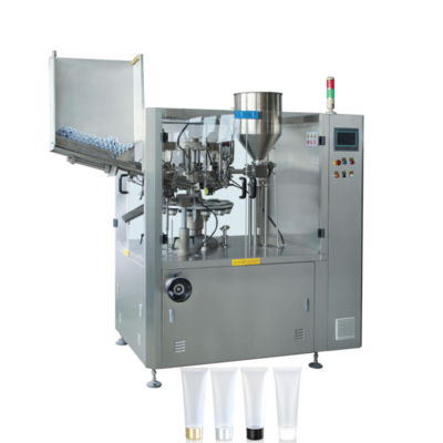 Máquina automática de llenado y sellado de tubos de plástico para cosméticos/crema de manos/gel desinfectante/pasta de dientes/ungüento, máquina envasadora de tubos laminados
