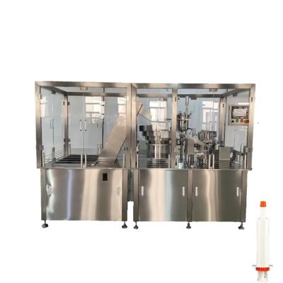 Máquina de llenado de inyector de jeringa completamente automática 380V
