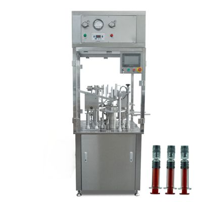 Máquina automática de llenado de jeringa para empresa farmacéutica