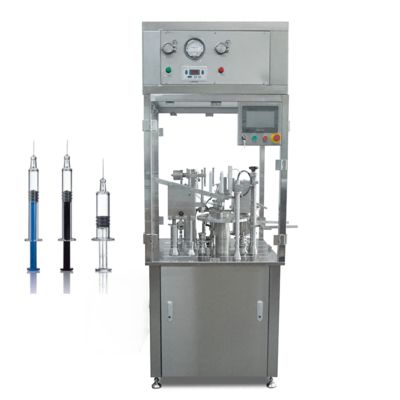 Máquina de llenado de jeringa automática de 10 ml de alta calidad de llenado estéril