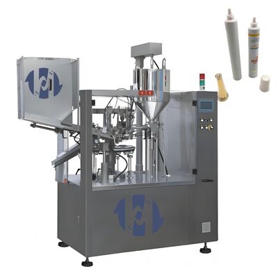 Máquina automática de llenado y sellado de tubos de pasta de dientes laminada de alta velocidad