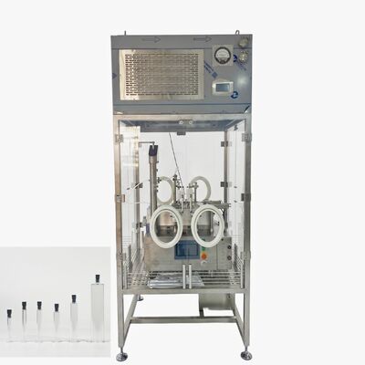 Máquina de llenado de jeringa de vacío de escritorio con PLC